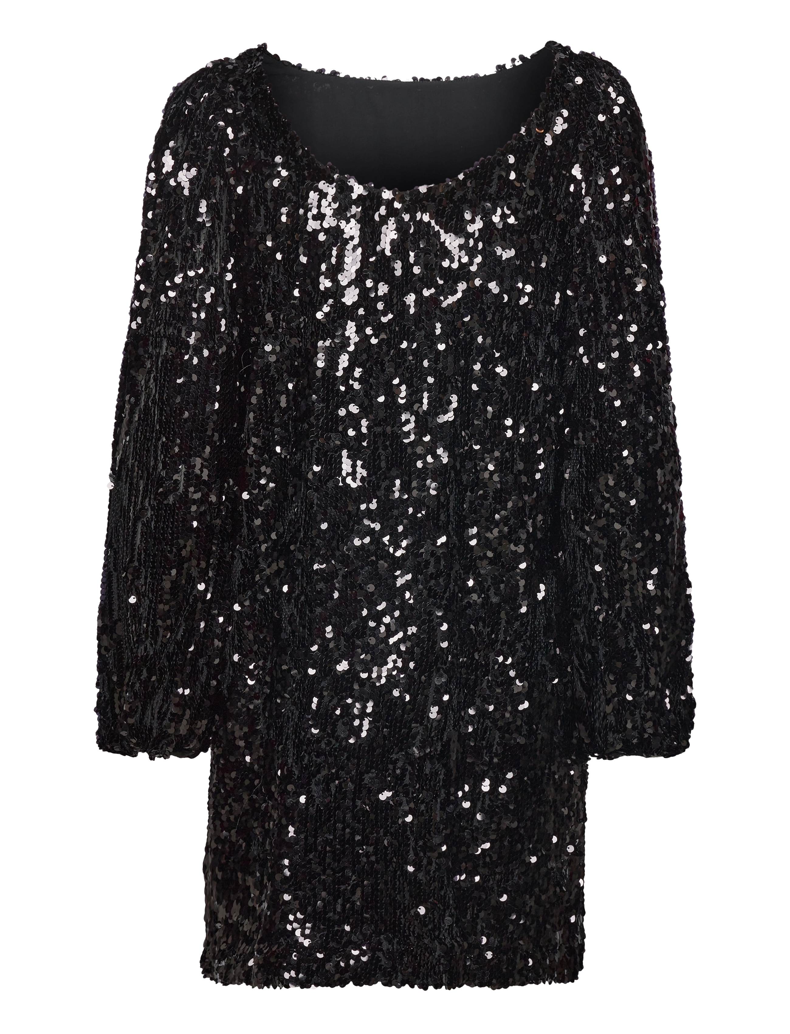 by Ti Mo - Sequins Mini Dress - Īsas kleitas - 099 - black - 1