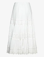 by Ti Mo - Cotton Slub Maxi Skirt - maxikjolar - 069 - perfect white - 1