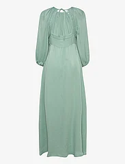 by Ti Mo - Crepe Satin Maxi Dress - evening dresses - 058 - turquoise - 2
