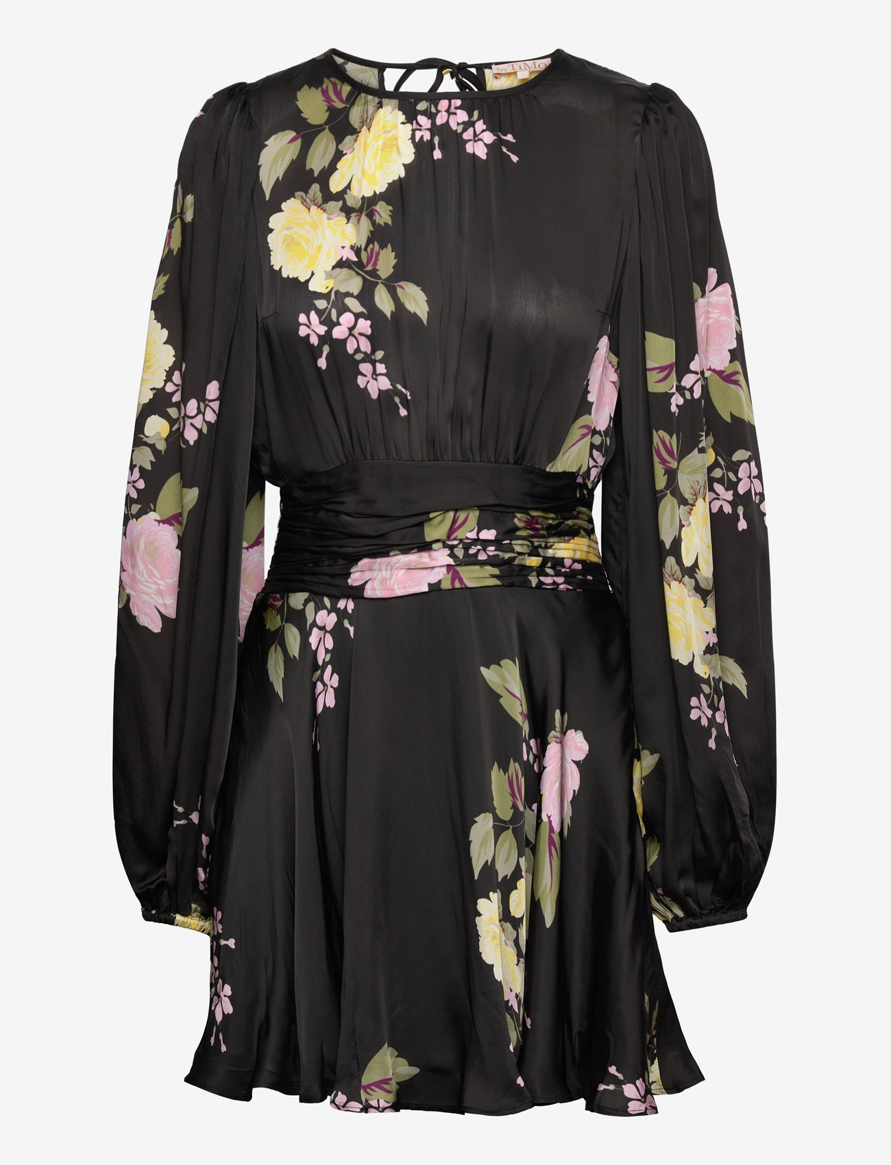 by Ti Mo - Satin Mini Dress - partykleider - 167 - vivid bouquet - 0