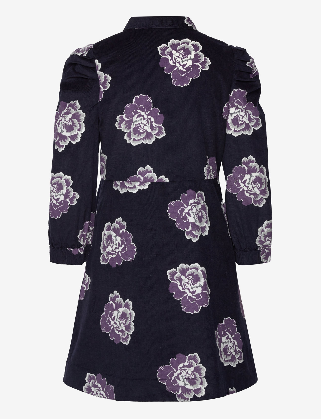 by Ti Mo - Baby Cord Collared Dress - festklänningar - 178 - dark bloom - 1
