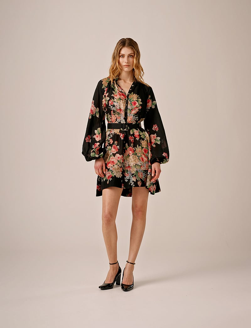 by Ti Mo - Cupro Button-Down Dress - hemdkleider - 120 - flower market - 3