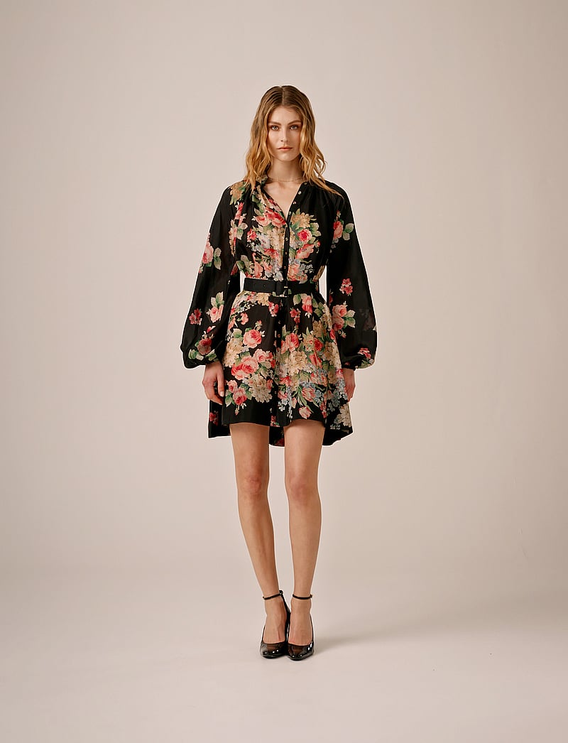 by Ti Mo - Cupro Button-Down Dress - hemdkleider - 120 - flower market - 4