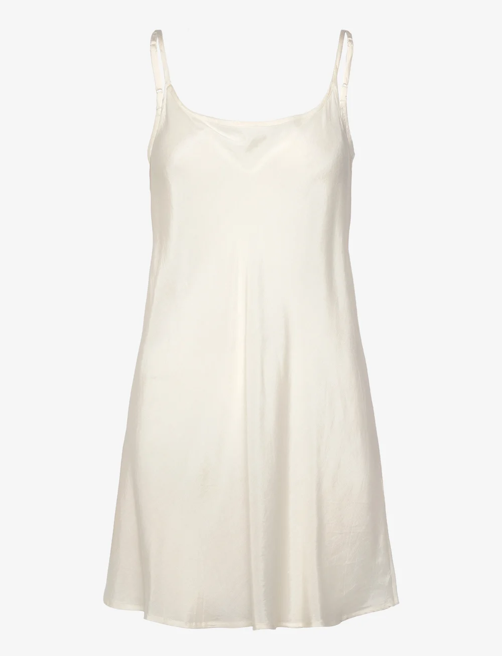 by Ti Mo - Cupro Button-Down Dress - skjortklänningar - 162 - blue wallpaper - 2