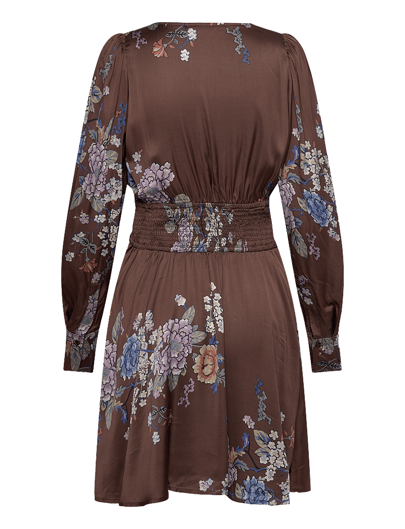 by Ti Mo - Satin Mini Dress - festklänningar - 858 - marigold - 1