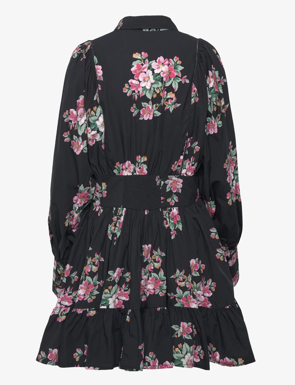 by Ti Mo - Poplin Mini Dress - skjortklänningar - 875 - apple blossom - 1
