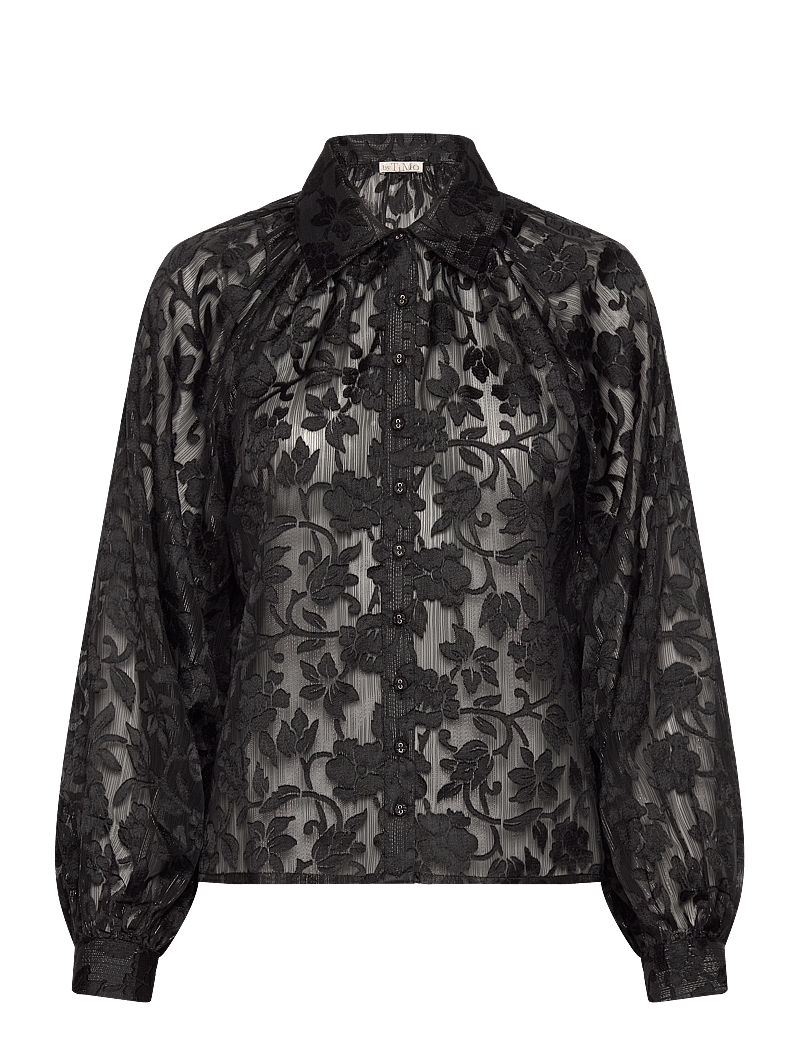 by Ti Mo - Devore Blouse - 099 - black - 1