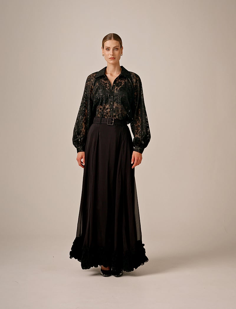 by Ti Mo - Devore Blouse - 099 - black - 0