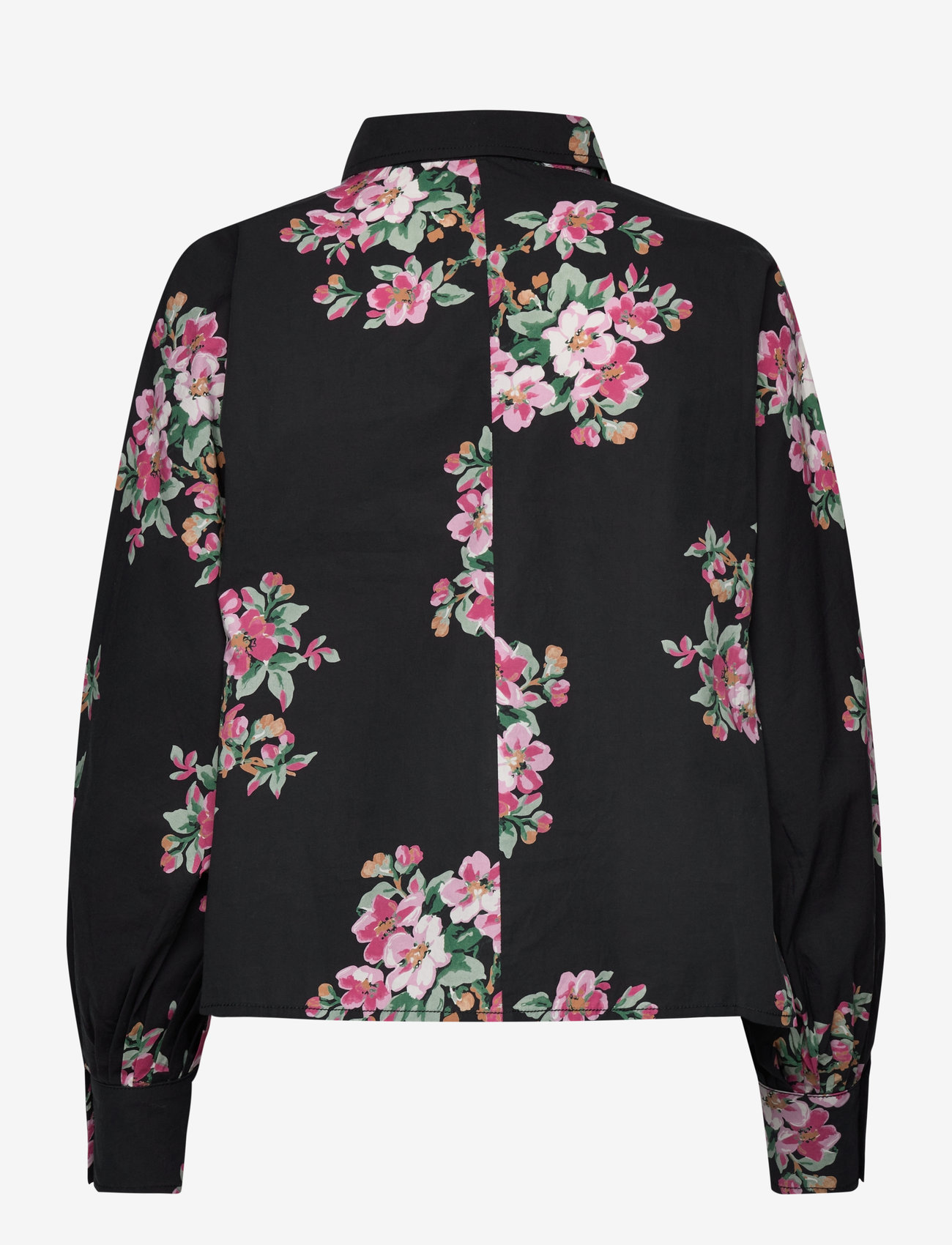 by Ti Mo - Poplin Peplum Blouse - 875 - apple blossom - 1