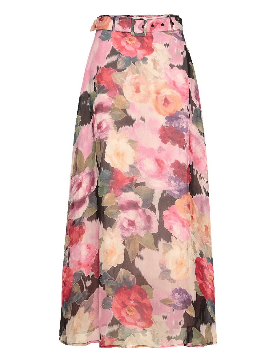 by Ti Mo - Organza Maxi Skirt - maxi nederdele - 533 - winter breeze - 0