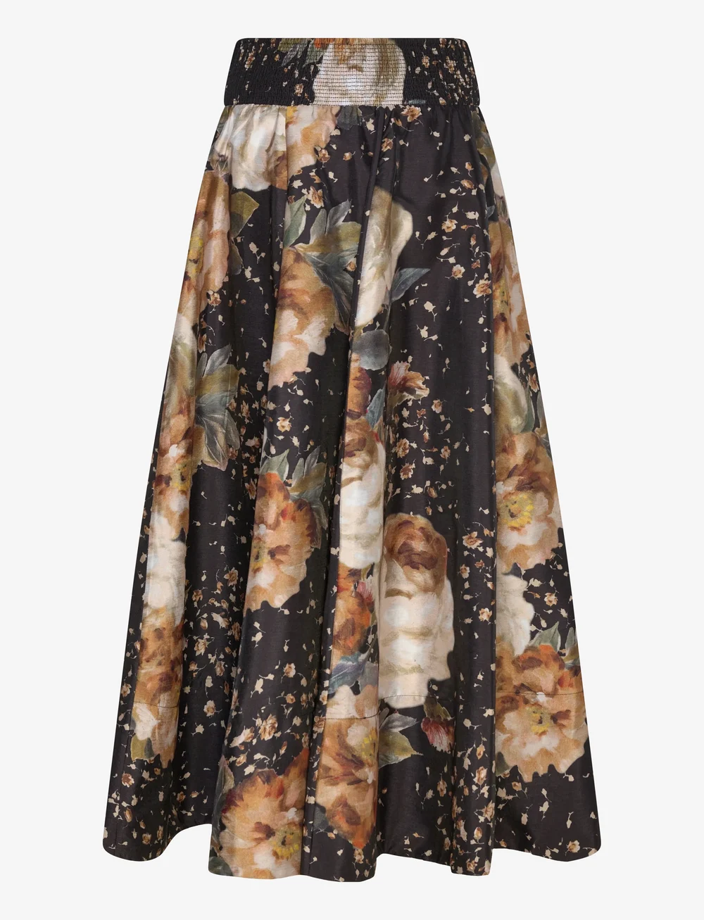 by Ti Mo - Taffeta Maxi Skirt - maxi nederdele - 391 - dark rose - 2