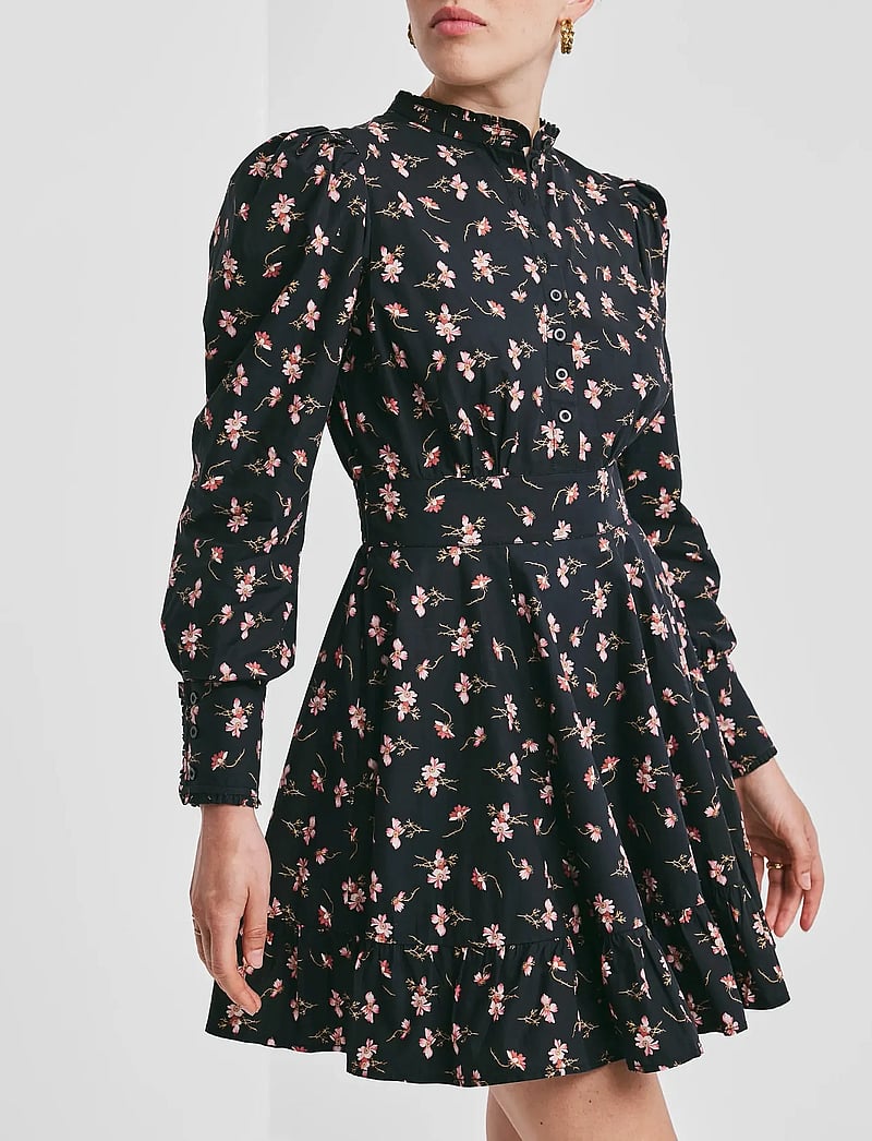 by Ti Mo - Poplin Mini Dress - 418 - petals - 0