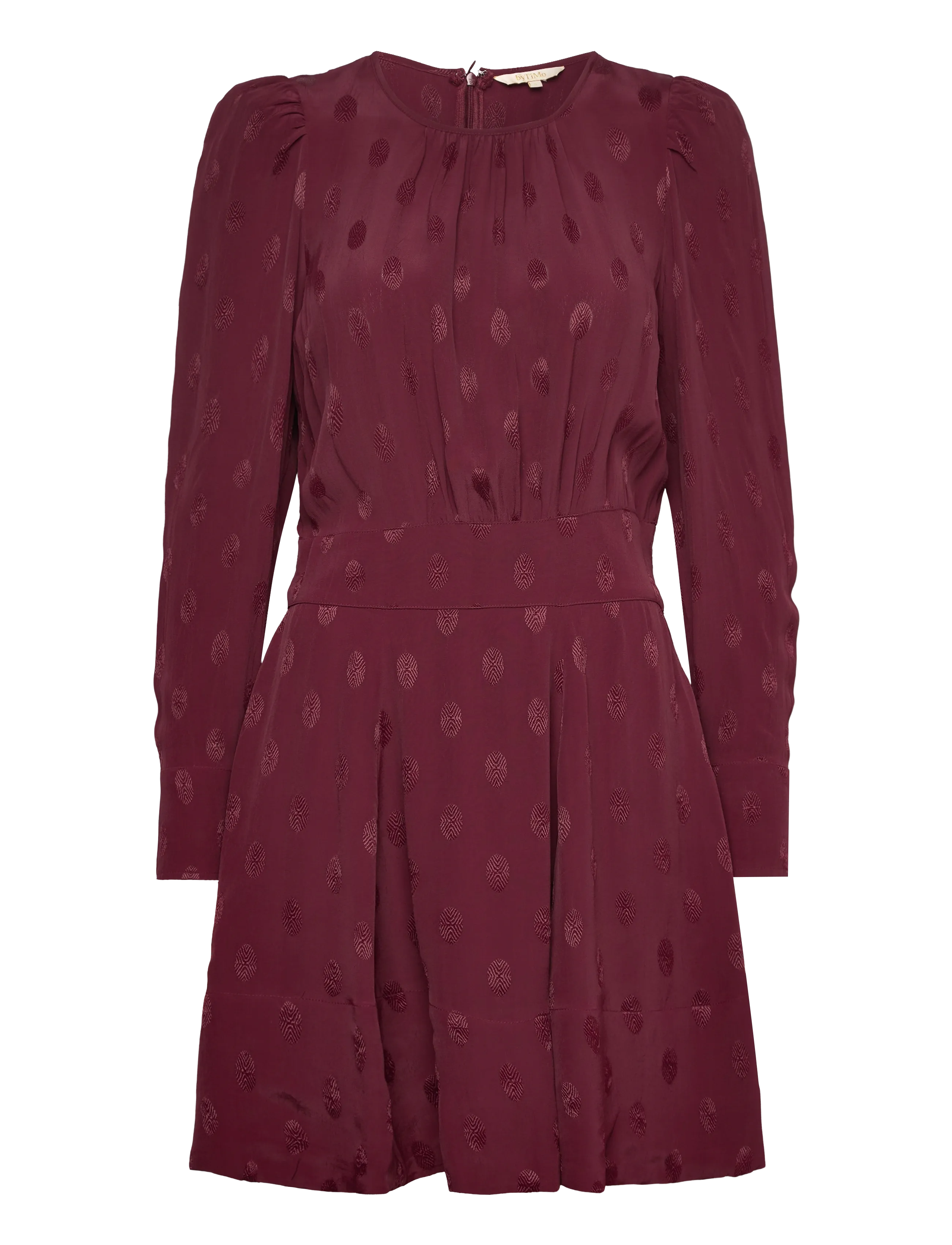 by Ti Mo Viscose Mini Dress, S, Designer, Burgunderrot - Short Frauen