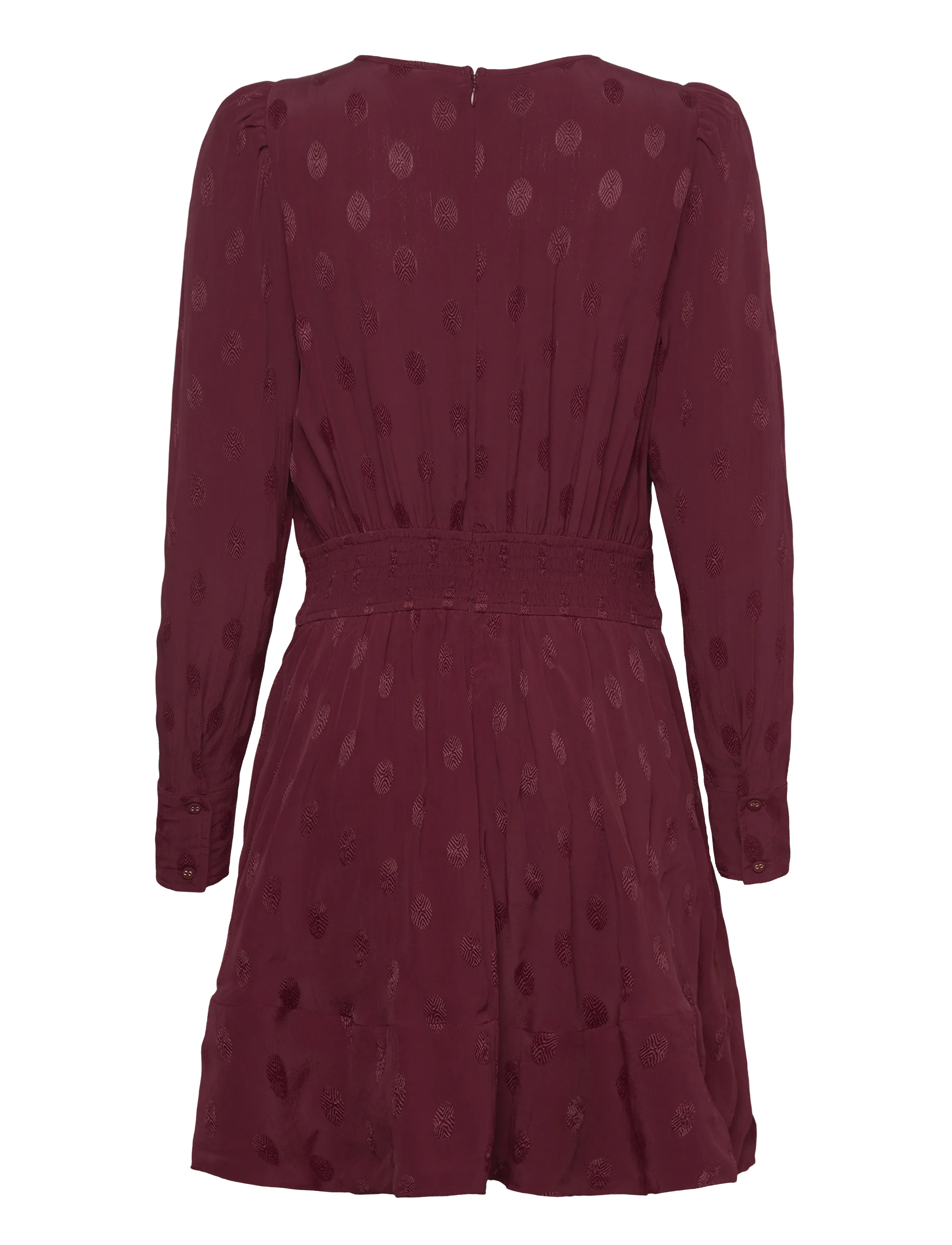 by Ti Mo - Viscose Mini Dress - cocktailkleider - 043 - burgundy - 1