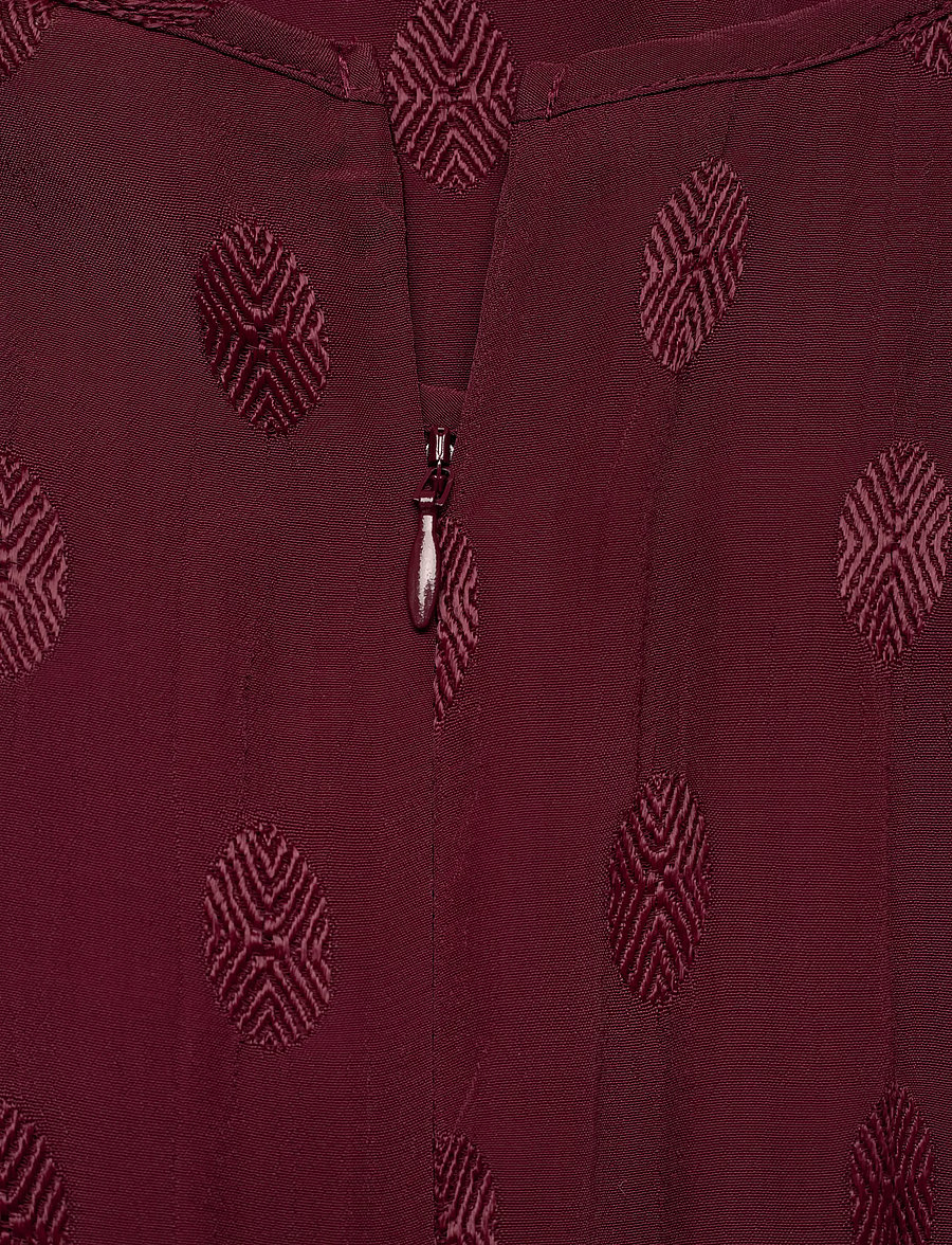 by Ti Mo - Viscose Mini Dress - cocktailkleider - 043 - burgundy - 3