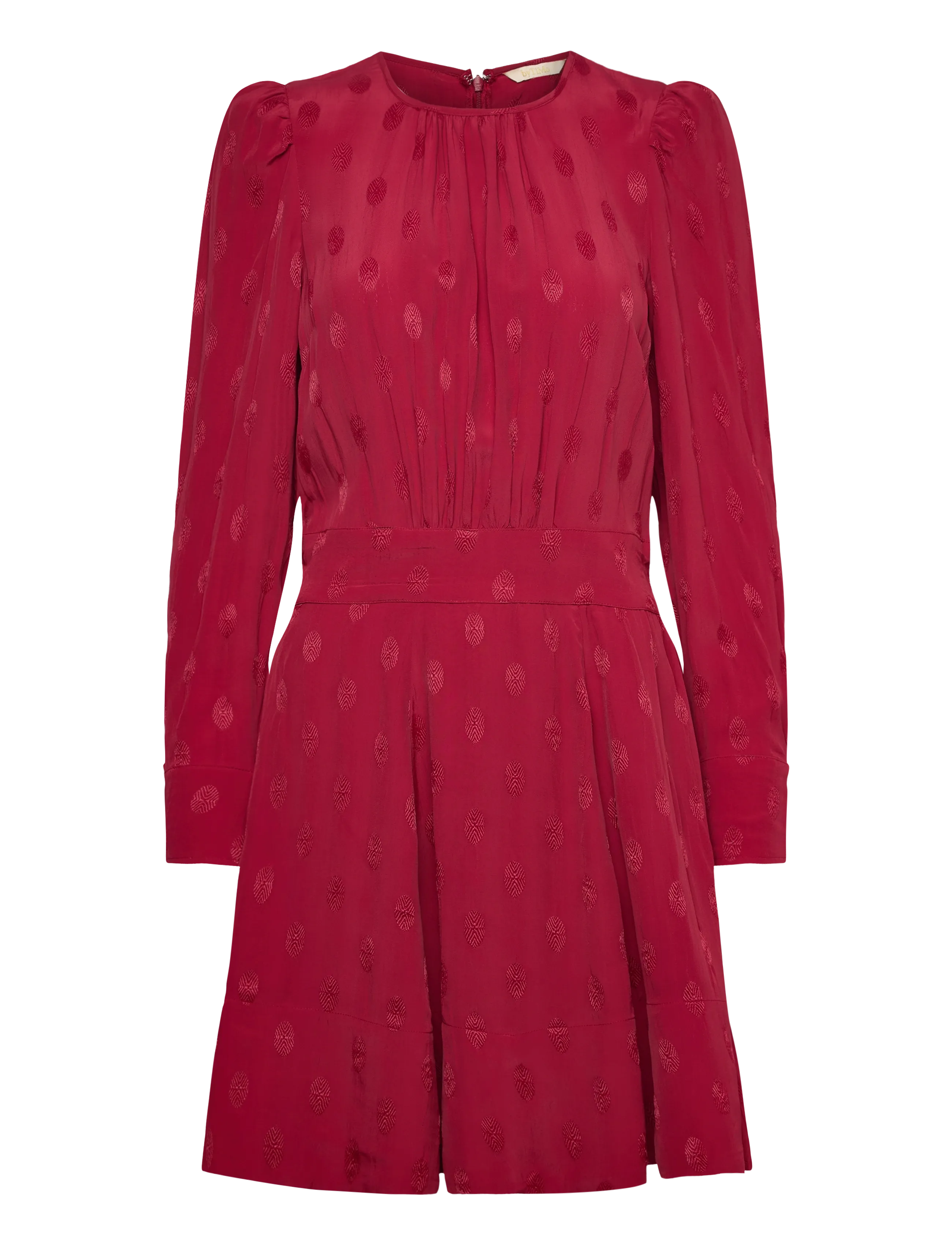 BY TI MO Viscose Mini Kleid Rot - XL - Damen