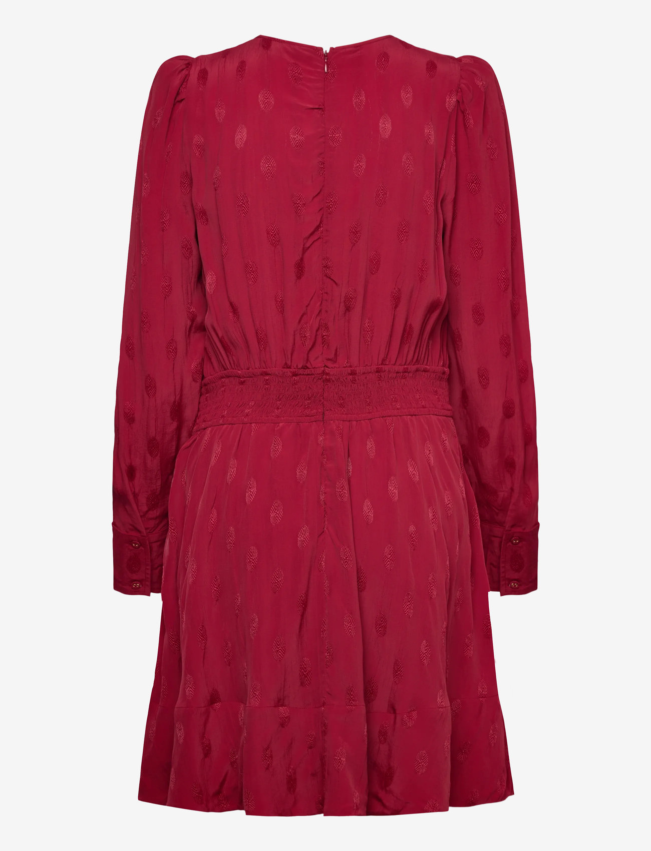 by Ti Mo - Viscose Mini Dress - cocktailklänningar - 060 - red - 2