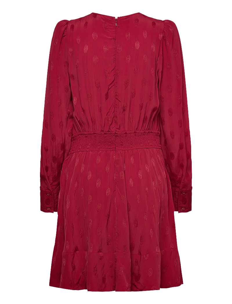 by Ti Mo - Viscose Mini Dress - cocktailklänningar - 060 - red - 2