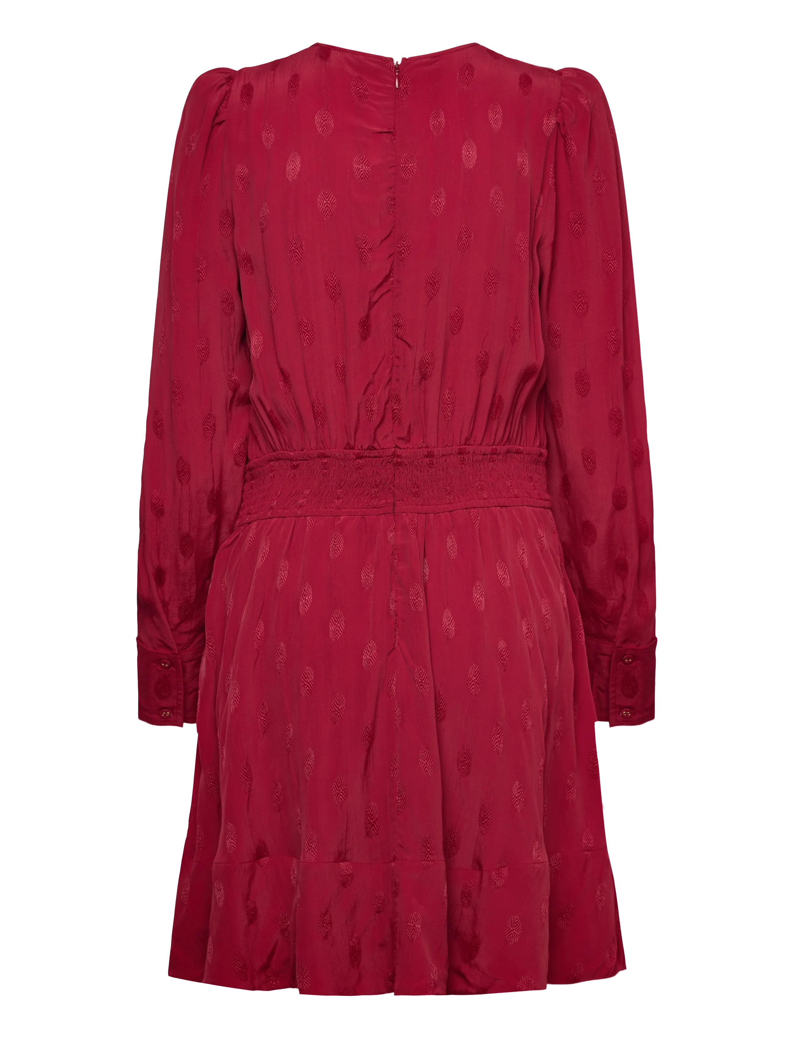 by Ti Mo - Viscose Mini Dress - cocktailklänningar - 060 - red - 2