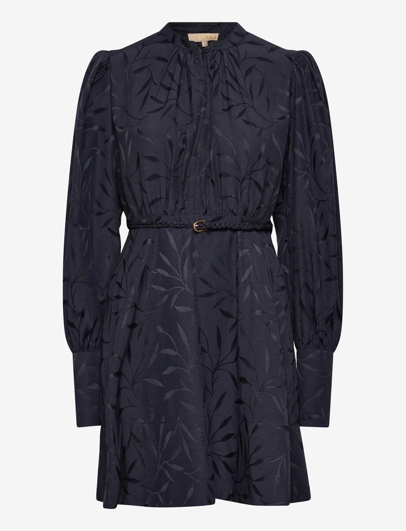 by Ti Mo - Jacquard Mini Dress - hemdkleider - 090 - anthracite - 1