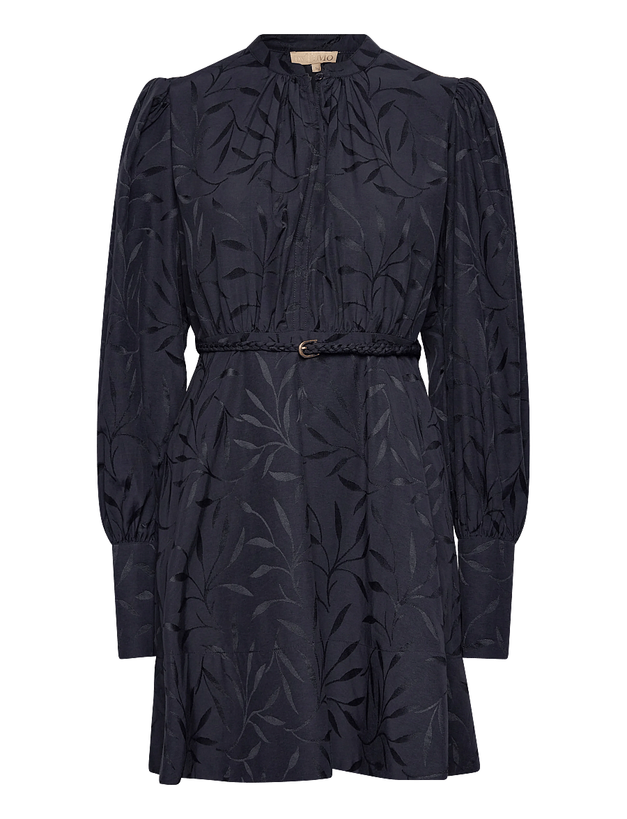 by Ti Mo - Jacquard Mini Dress - 090 - anthracite - 1