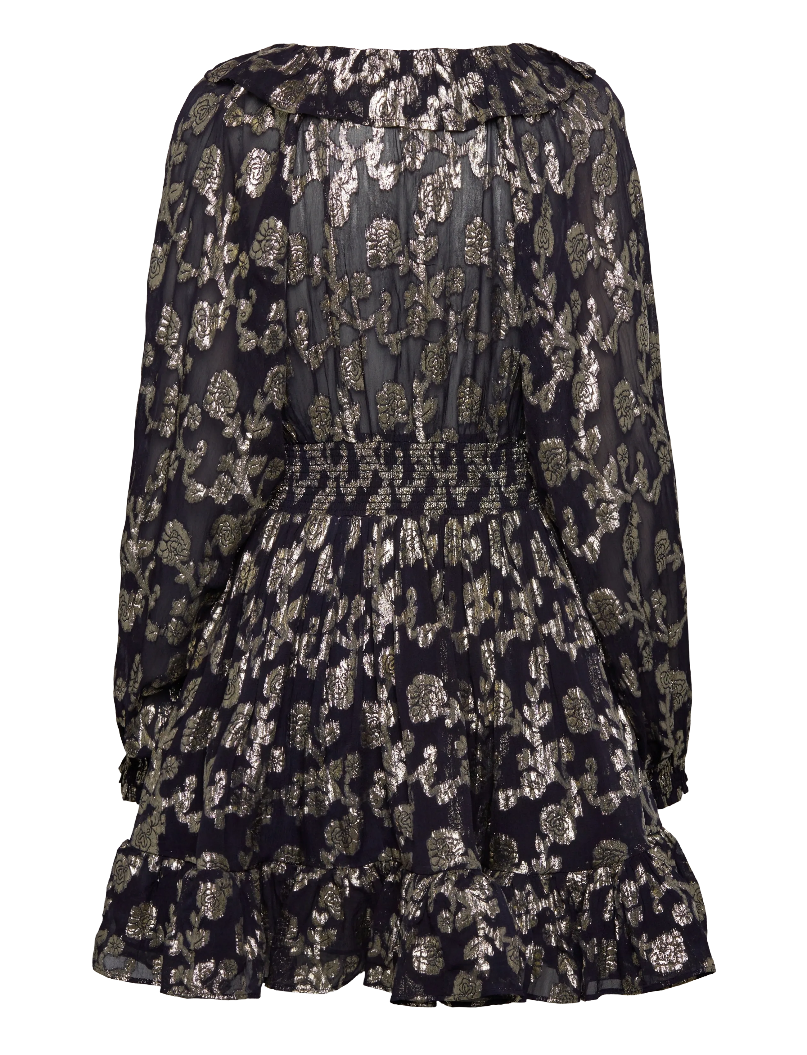 by Ti Mo - Georgette Mini Dress - cocktailklänningar - 090 - anthracite - 1