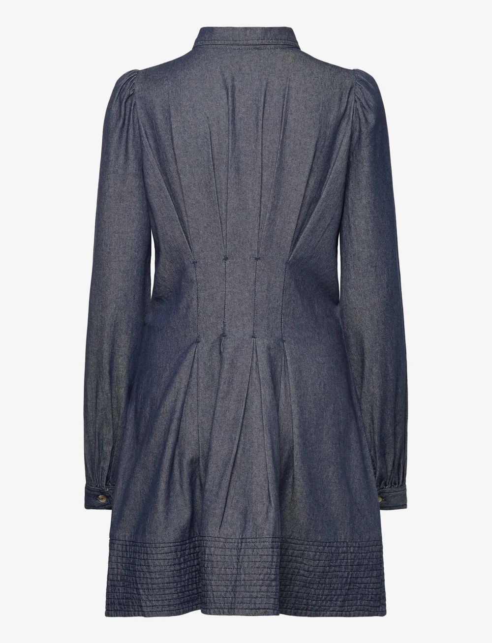 by Ti Mo - Denim Fitted Dress - jeansklänningar - 095 - dark blue - 2