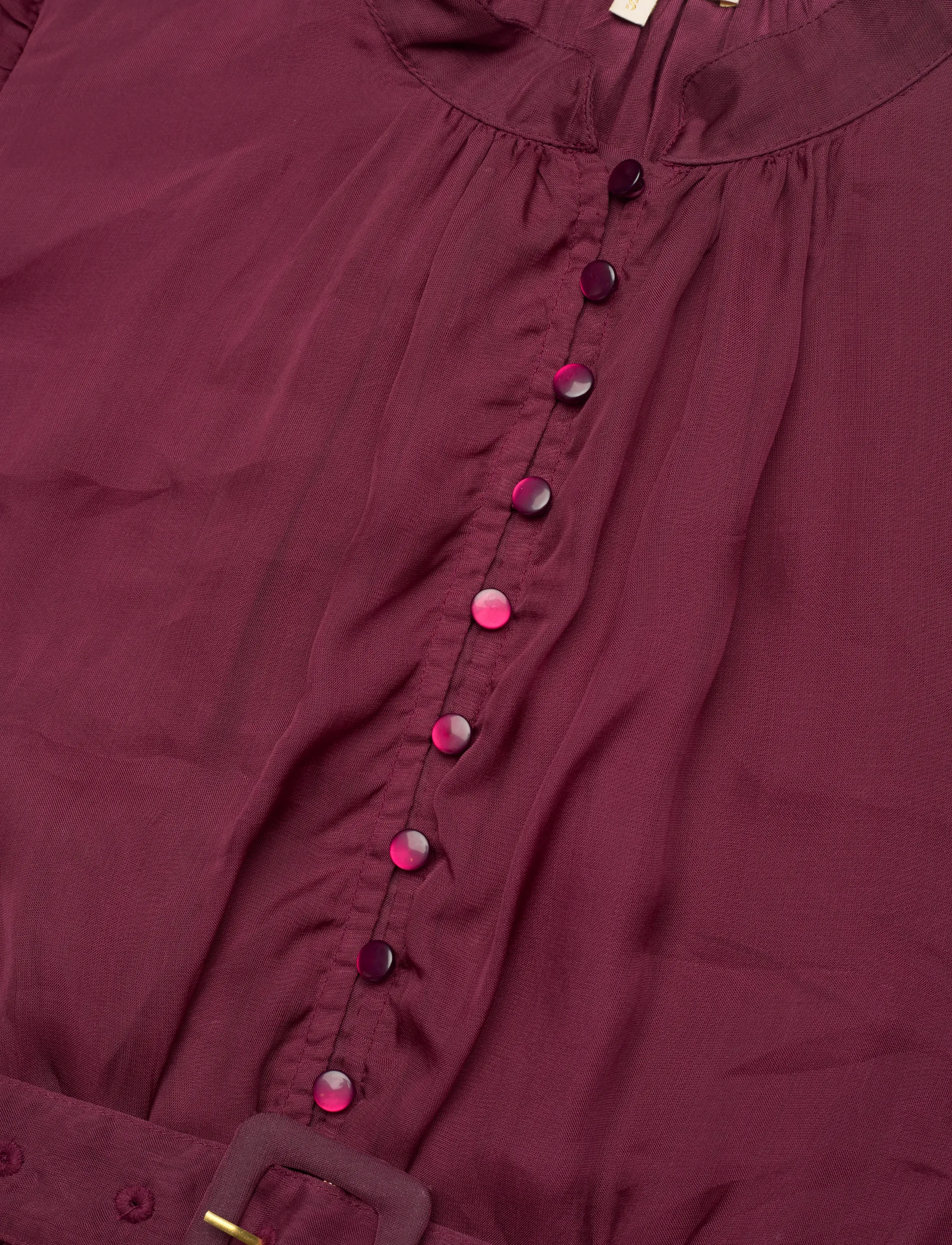 by Ti Mo - Organza Mini Dress - minikleidid - 043 - burgundy - 2