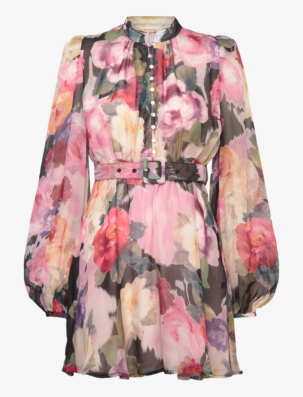 by Ti Mo - Organza Mini Dress - korta klänningar - 533 - winter breeze - 1