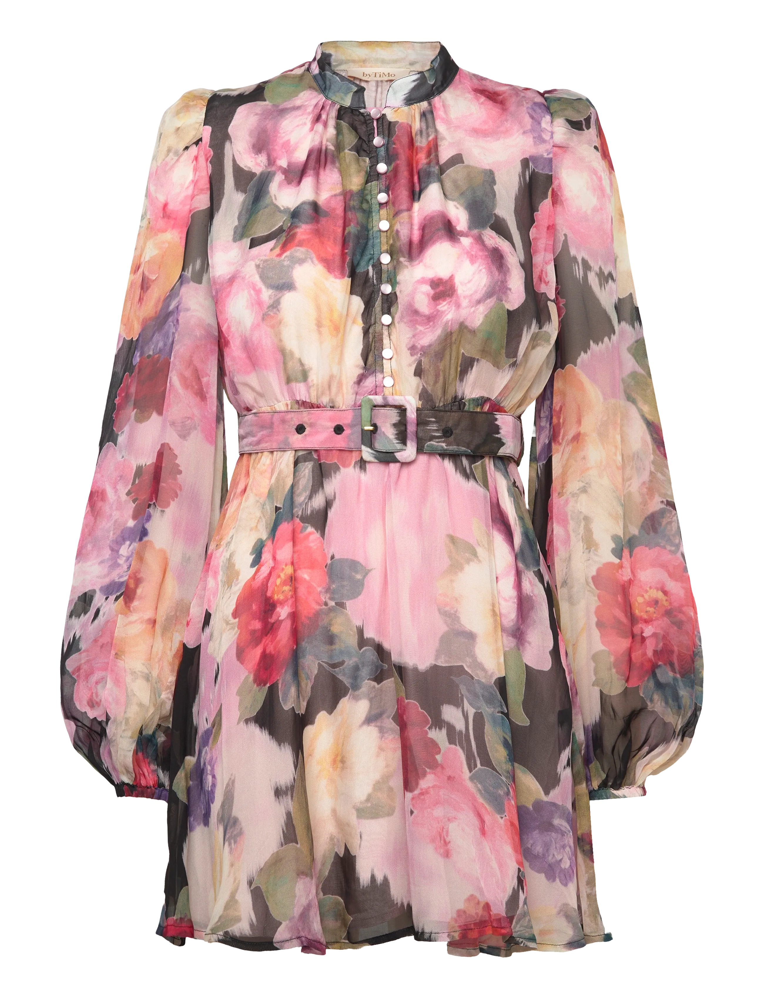 by Ti Mo - Organza Mini Dress - minikleidid - 533 - winter breeze - 1