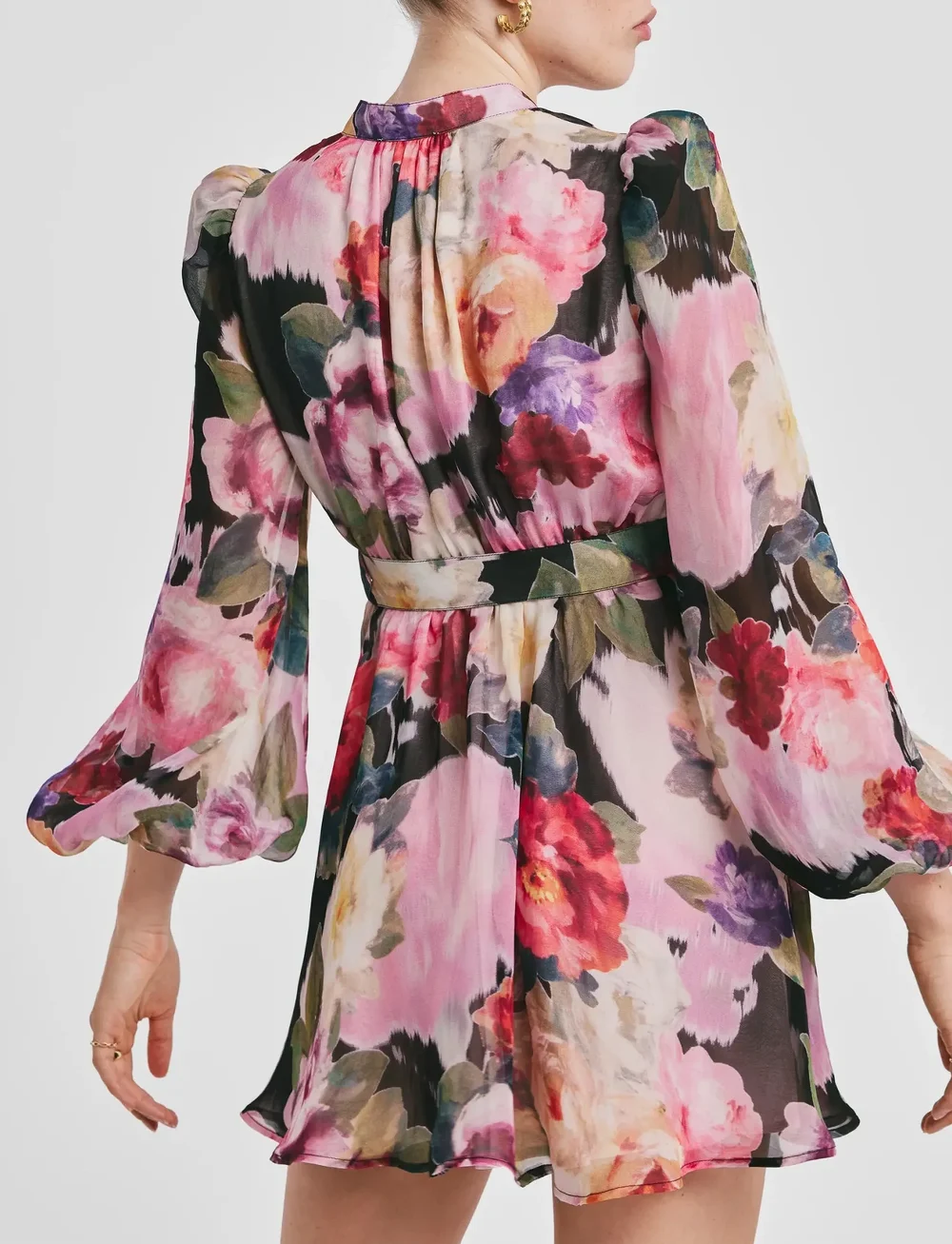 by Ti Mo - Organza Mini Dress - korta klänningar - 533 - winter breeze - 3