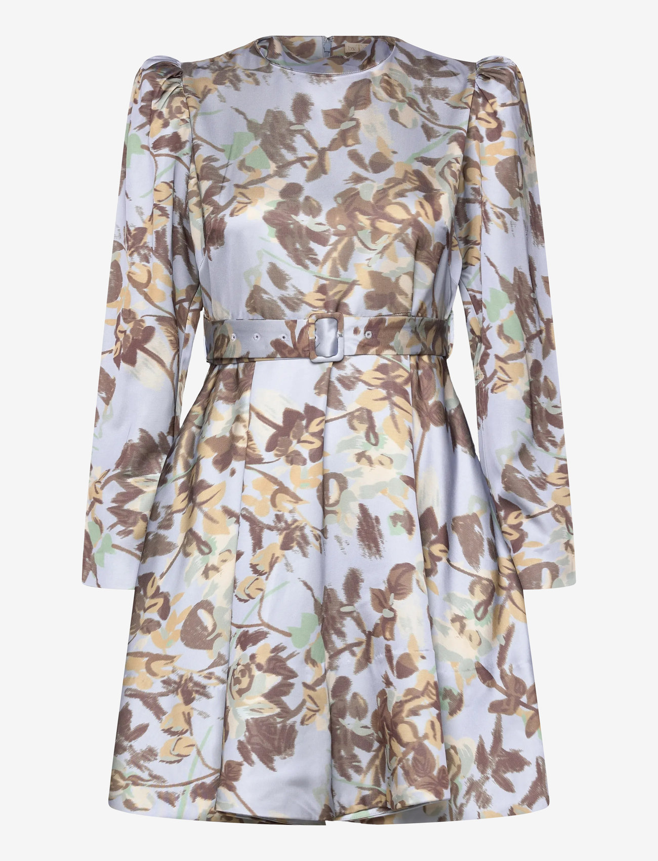 by Ti Mo - Tailored Satin Belt Dress - festkjoler - 410 - wallpaper - 1