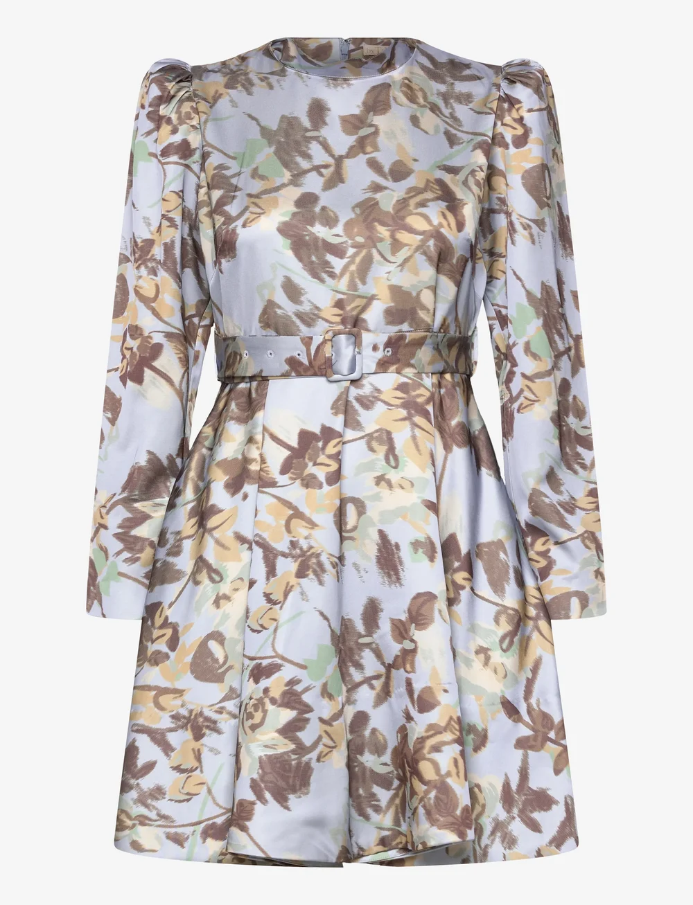 by Ti Mo - Tailored Satin Belt Dress - festklänningar - 410 - wallpaper - 1