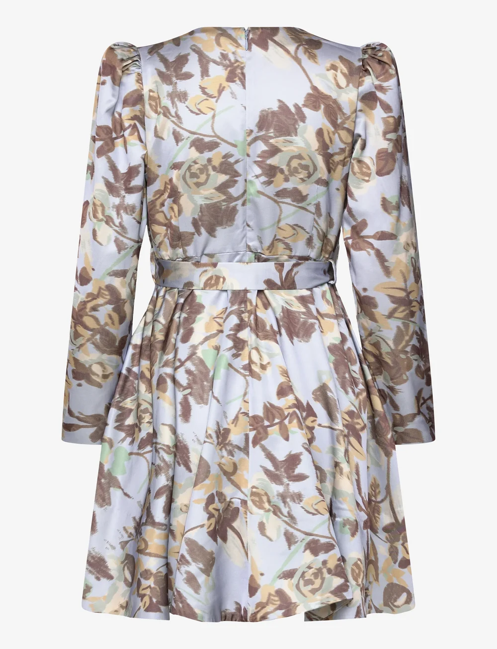 by Ti Mo - Tailored Satin Belt Dress - festklänningar - 410 - wallpaper - 2