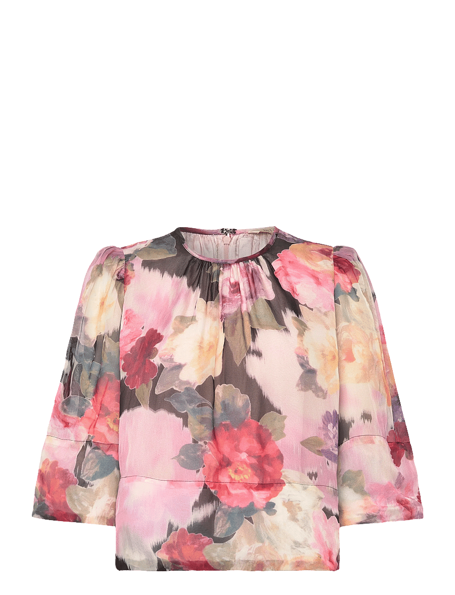 by Ti Mo - Organza Top - blouses à manches courtes - 533 - winter breeze - 0