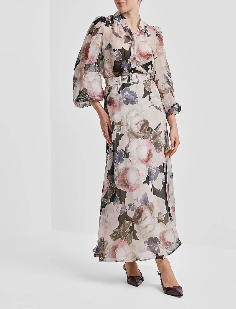 by Ti Mo - Organza Blouse - langærmede bluser - 532 - fluid - 3