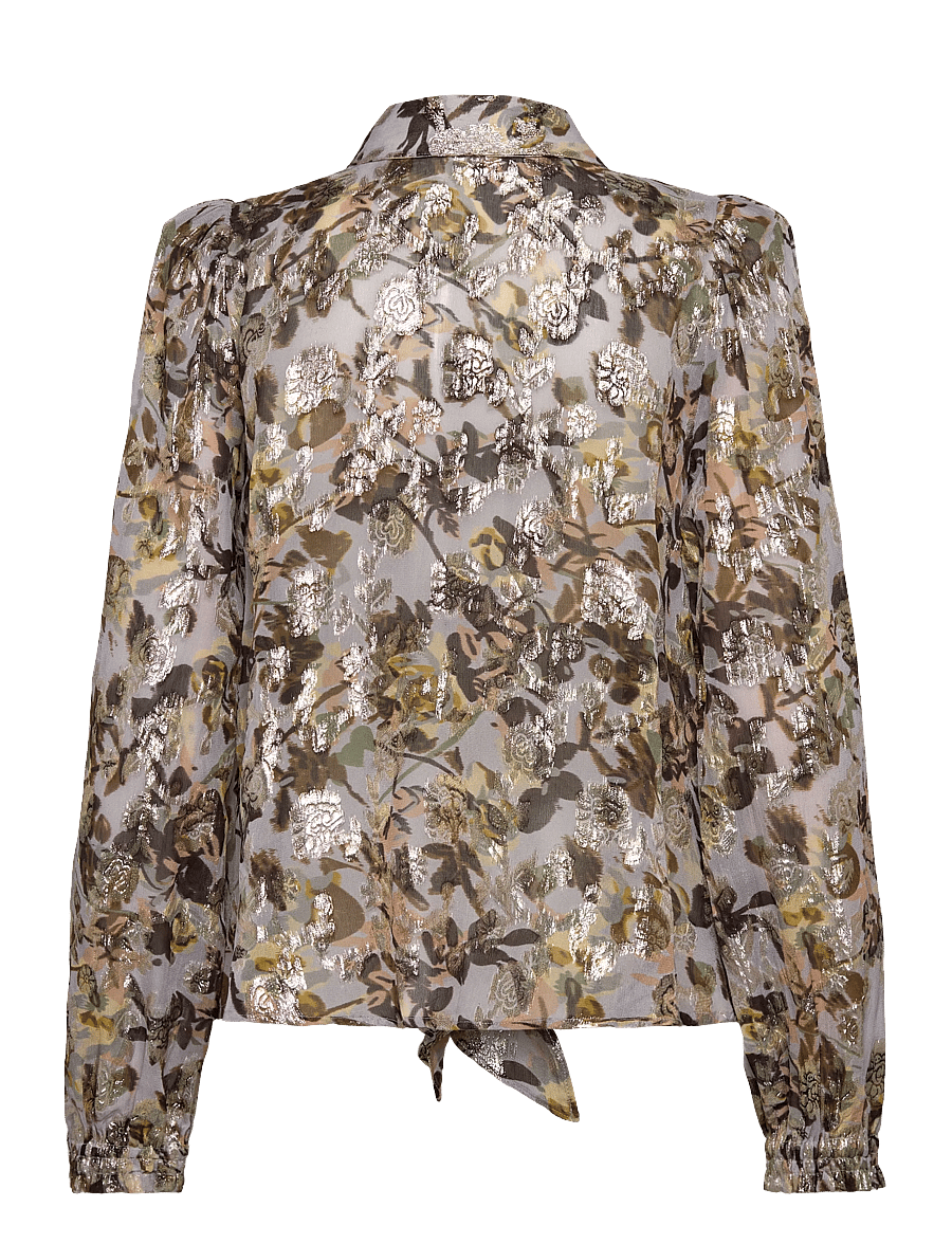 by Ti Mo - Georgette Blouse - blouses à manches longues - 415 - october field - 1