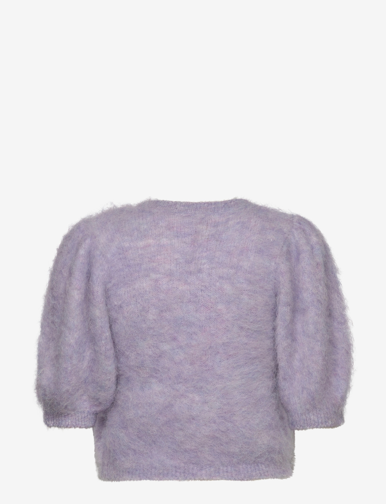 by Ti Mo - Hairy Knit Puffed Jacket - cardigans - 056 - lilac - 2