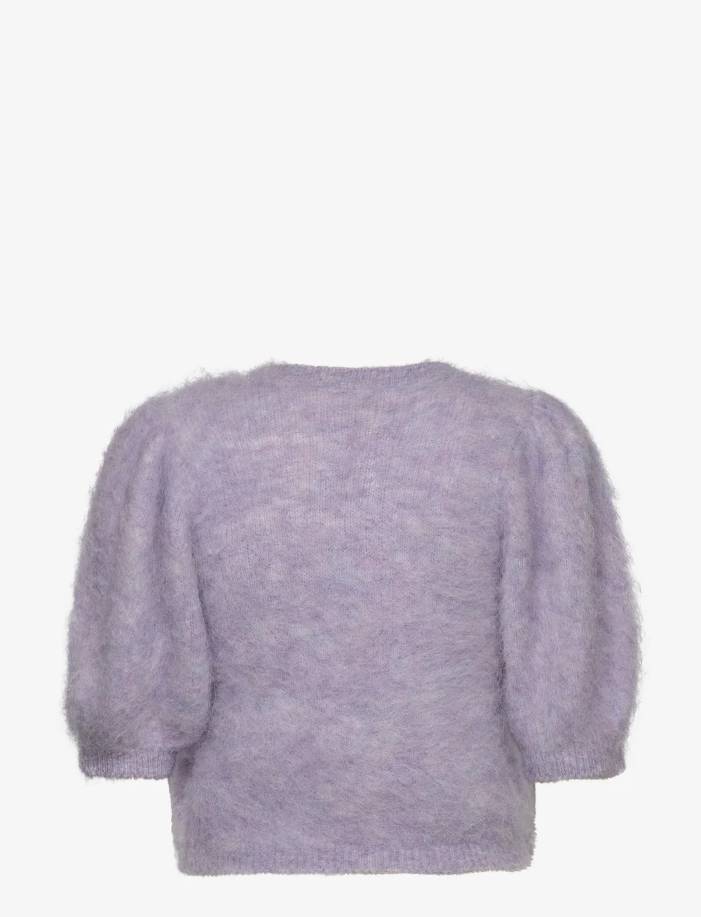 by Ti Mo - Hairy Knit Puffed Jacket - cardigans - 056 - lilac - 2