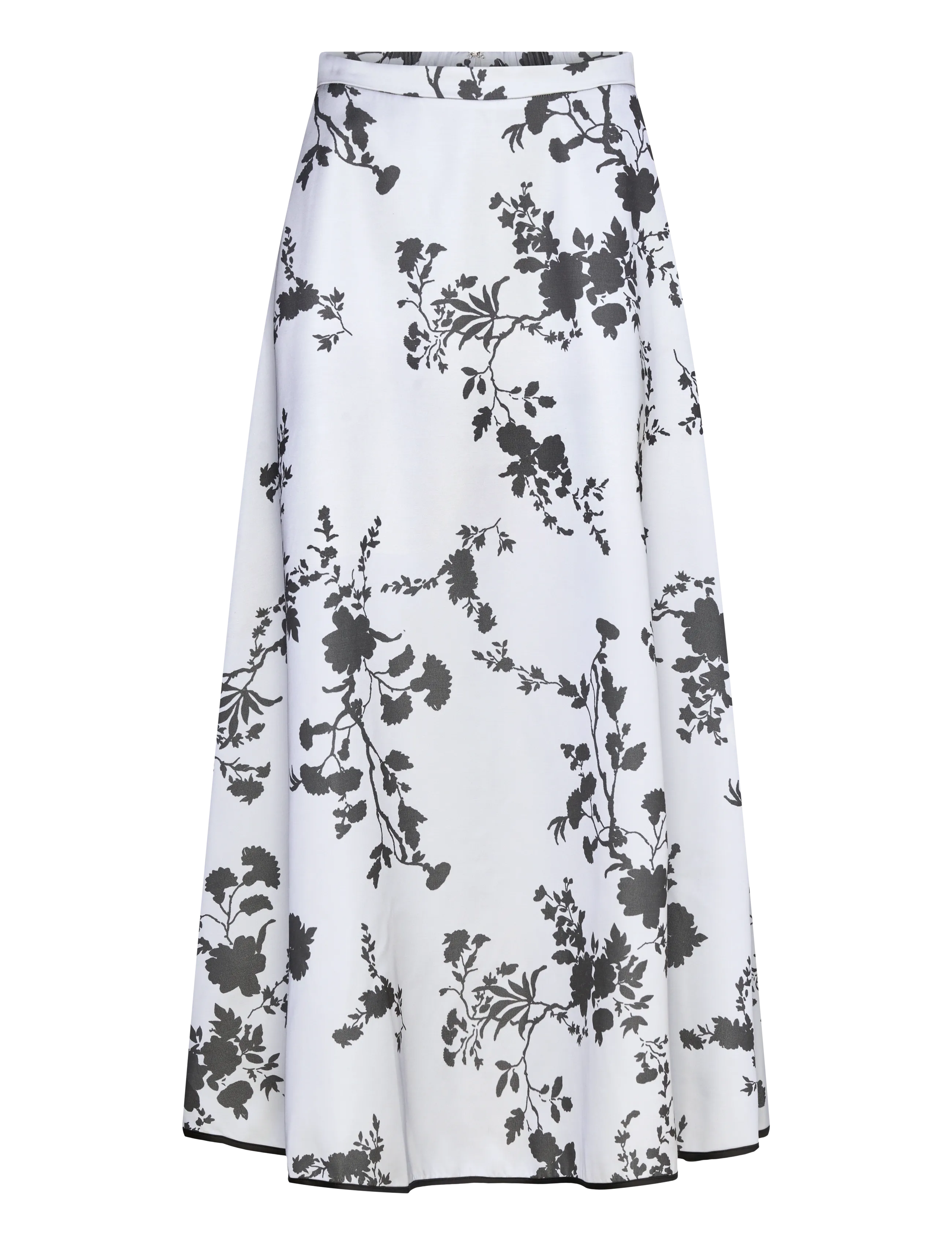 by Ti Mo Tailored Satin Skirt - Festtøj - 494 - BLUE MEADOW / blue