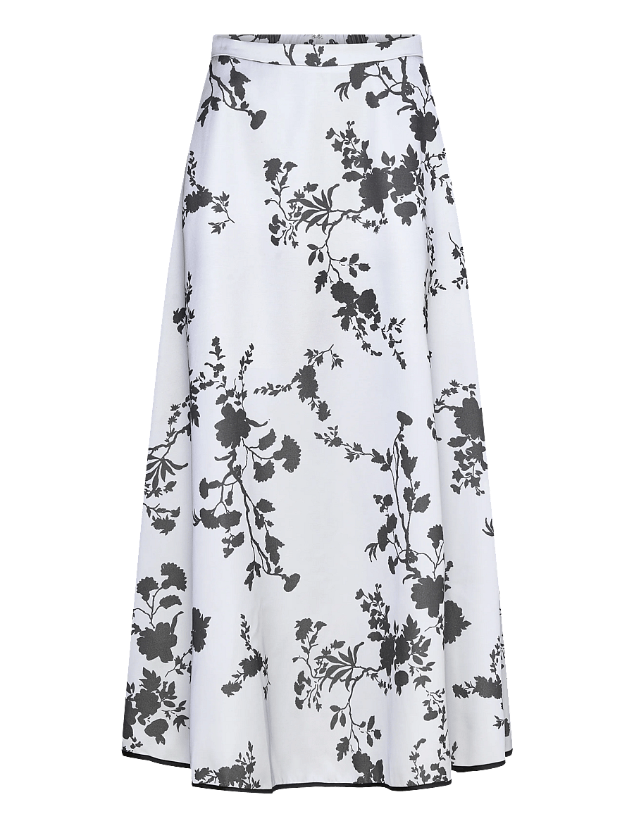by Ti Mo - Tailored Satin Skirt - satinkjolar - 494 - blue meadow - 1