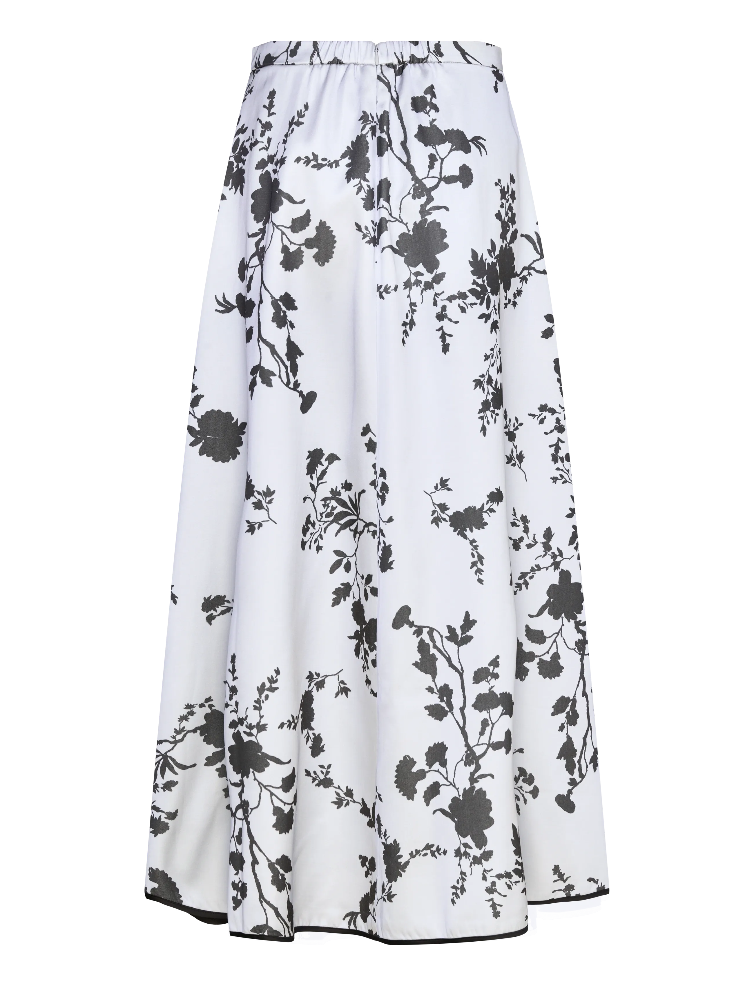 by Ti Mo - Tailored Satin Skirt - satinkjolar - 494 - blue meadow - 2