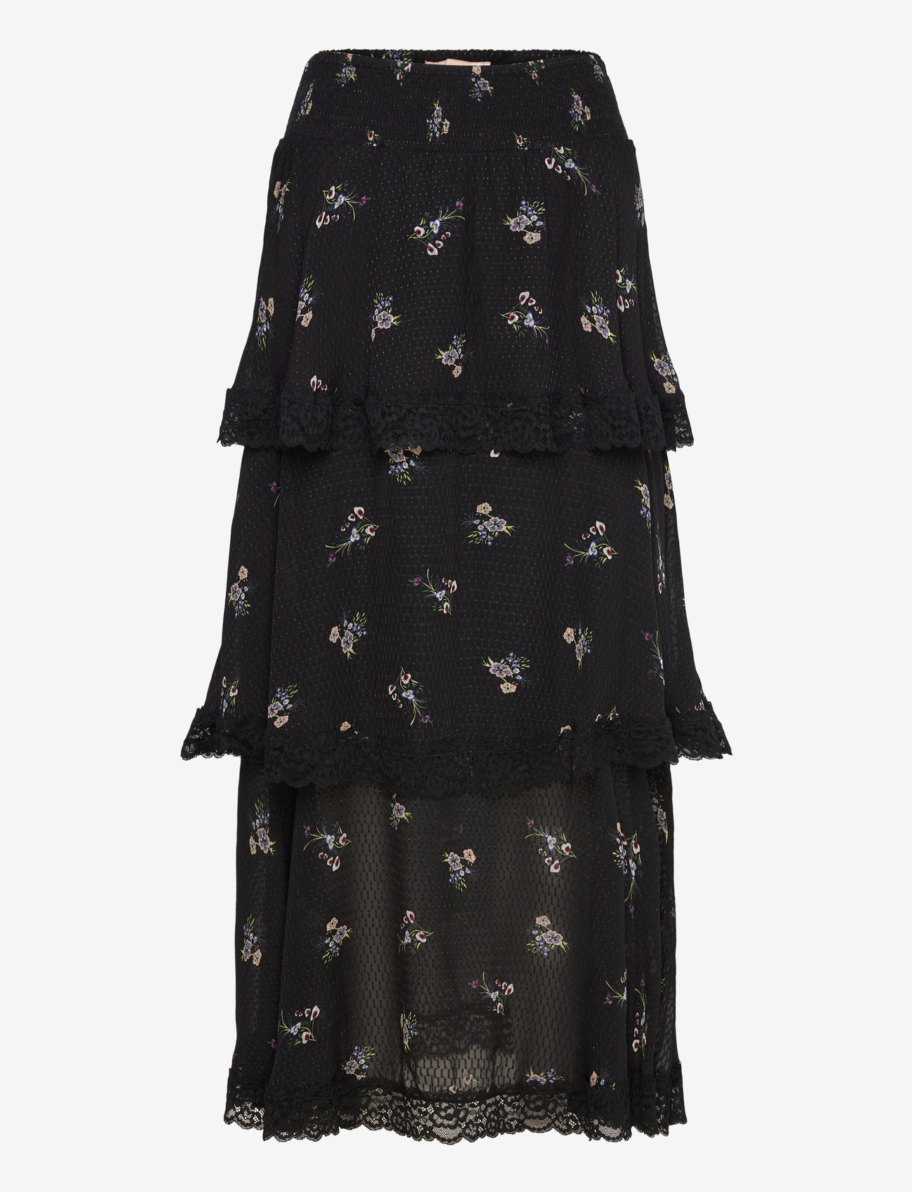 by Ti Mo - Georgette Skirt - maxi nederdele - 499 - flower field - 1