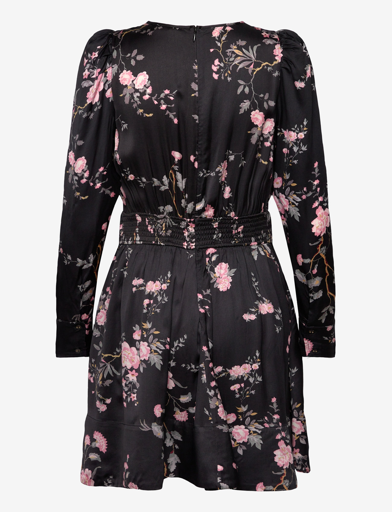 by Ti Mo - Satin Mini Dress - festklänningar - 476 - midnight garden - 1