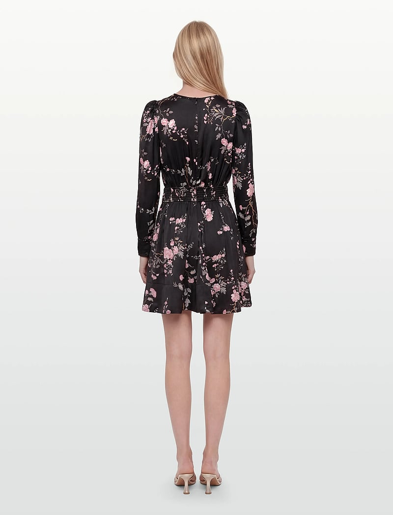 by Ti Mo - Satin Mini Dress - partykleider - 476 - midnight garden - 4