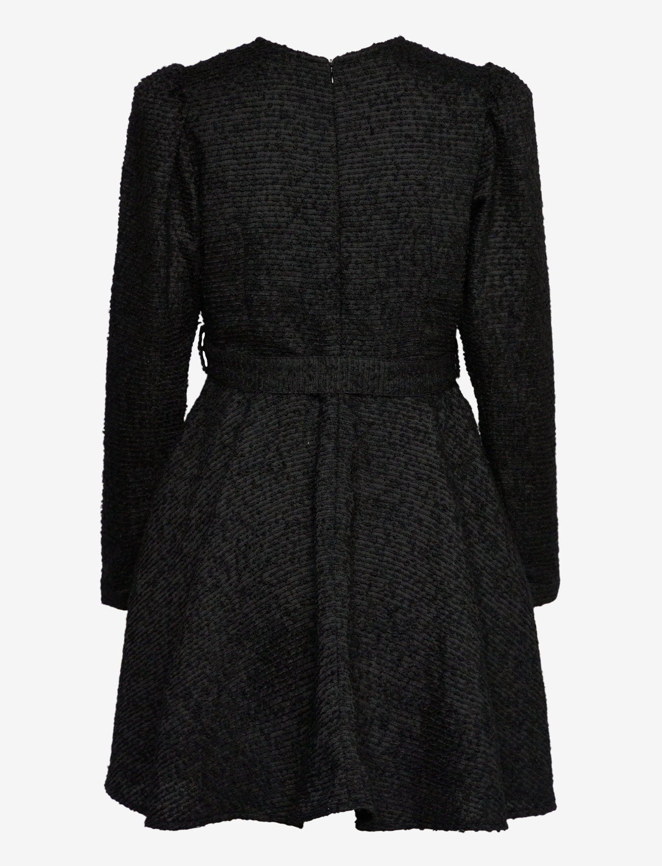 by Ti Mo - Bouclé Belt Dress - abendkleider - 099 - black - 2
