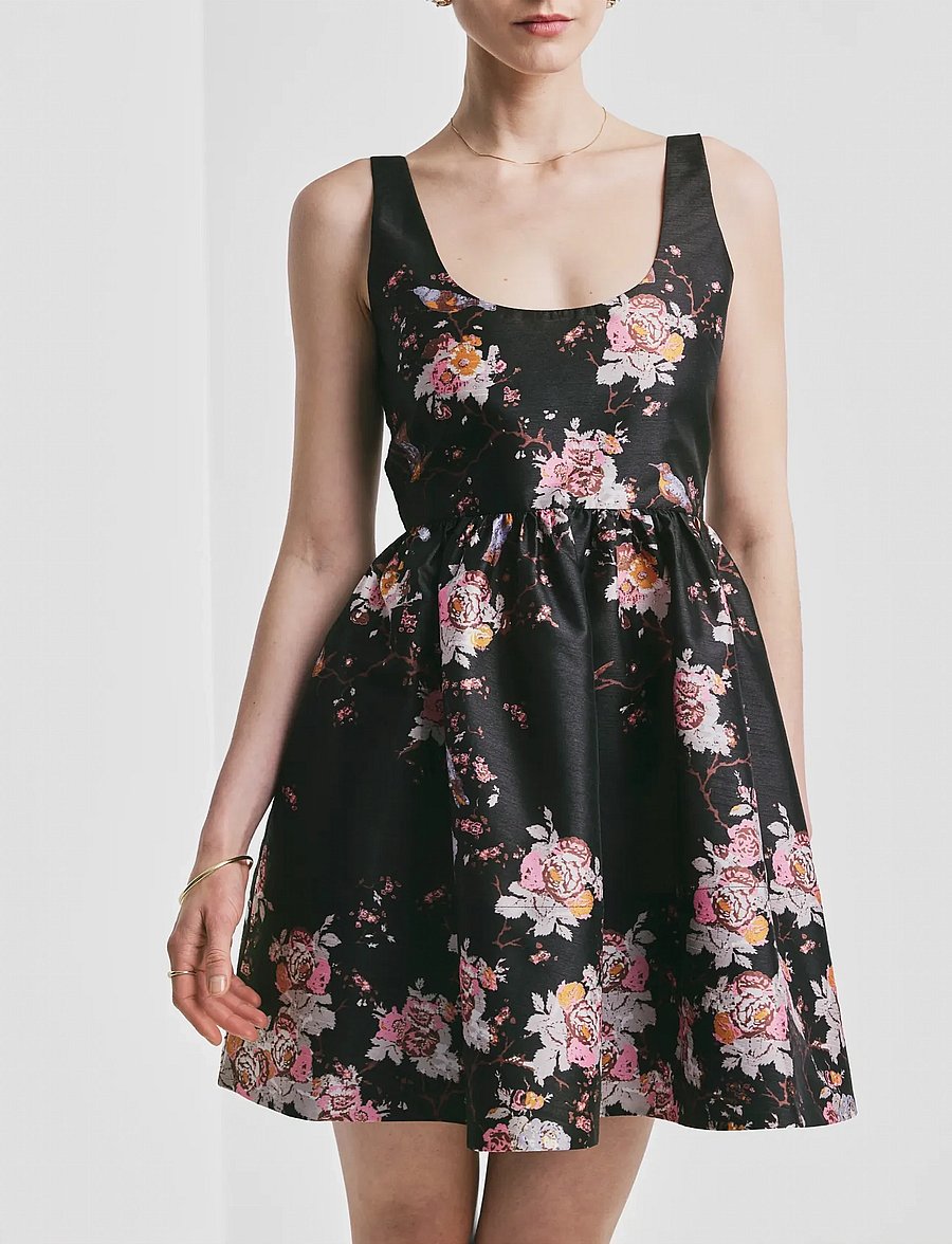 by Ti Mo - Taffeta Mini Dress - cocktailkleider - 516 - wallpaper - 3