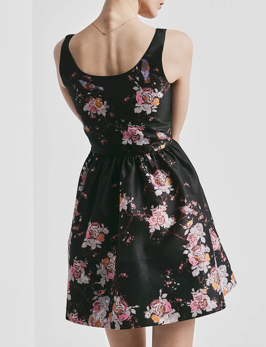by Ti Mo - Taffeta Mini Dress - cocktailkleider - 516 - wallpaper - 5