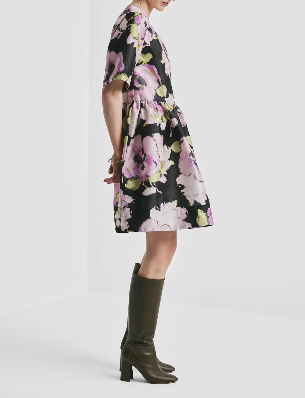 by Ti Mo - Taffeta Shift Dress - cocktailklänningar - 540 - grace - 4