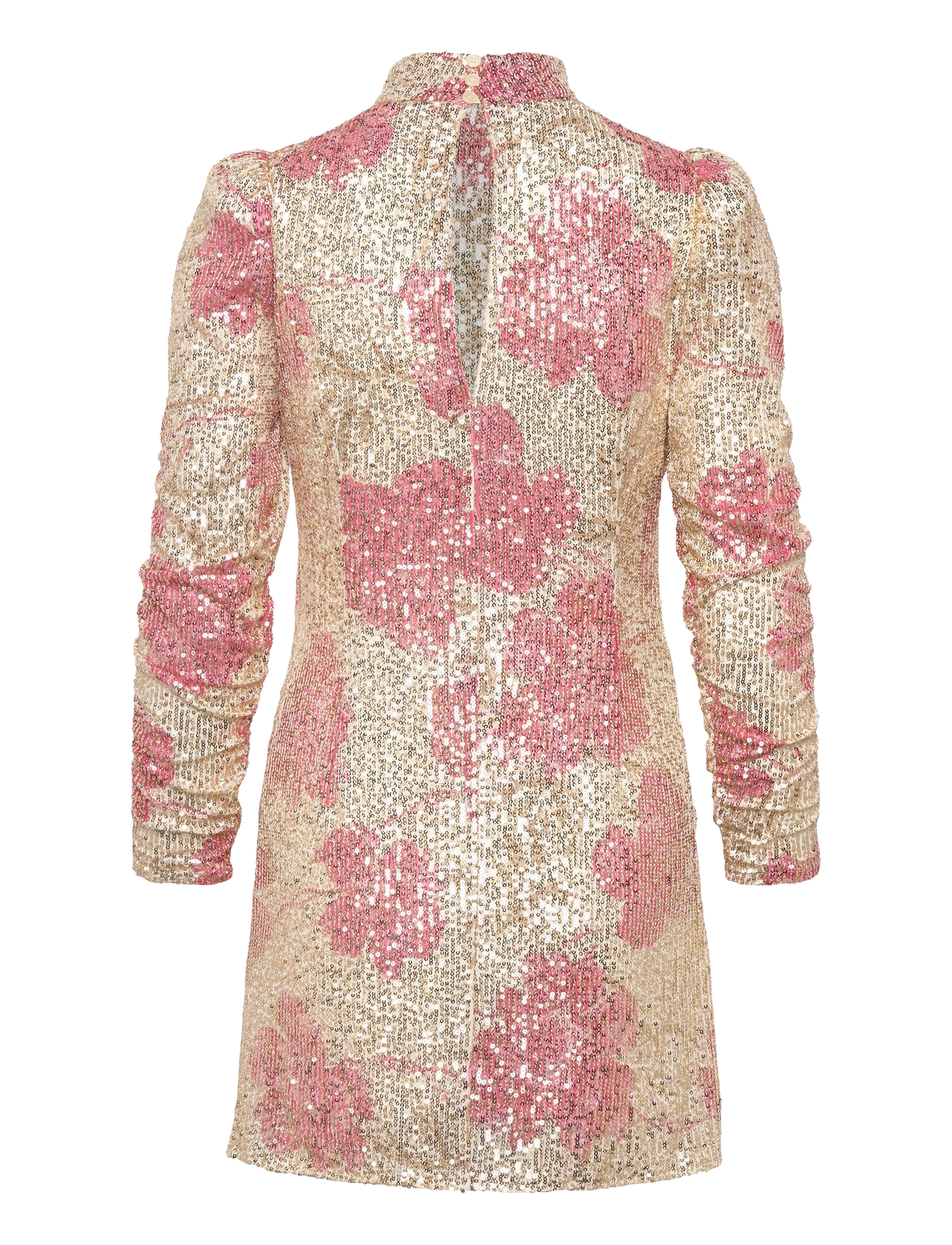 by Ti Mo - Sequins Rouching Dress - 497 - serenade - 2